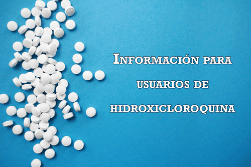 Información hidroxicloroquina